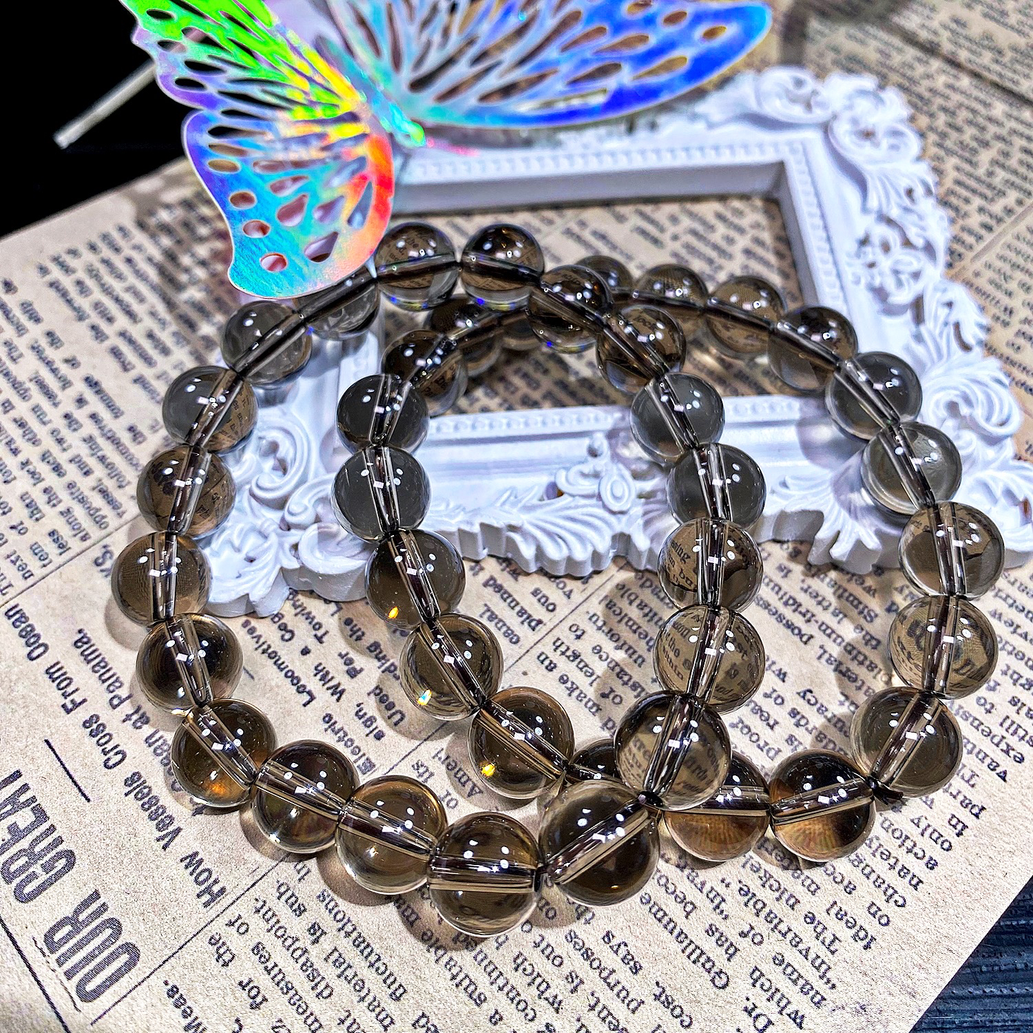 棕色10mm手串发一条AB122