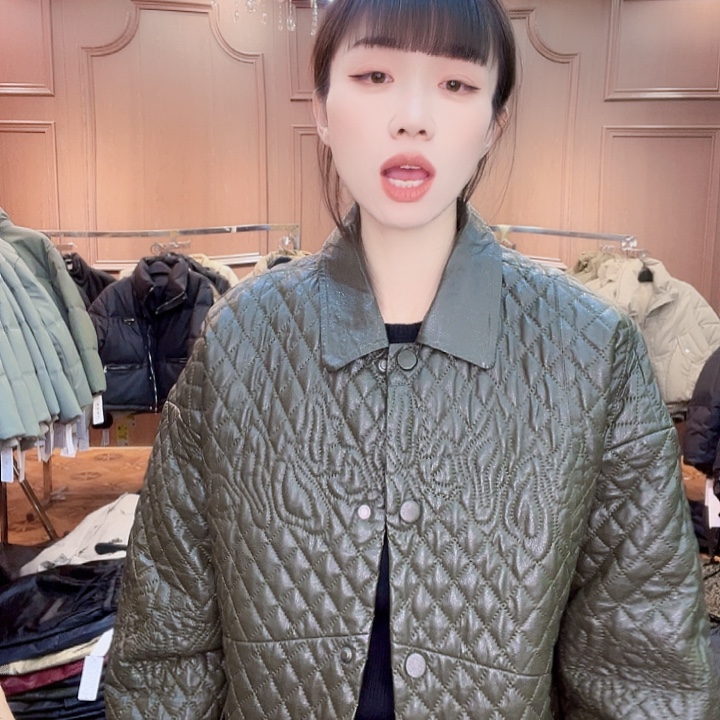 115……125斤皮外套棉