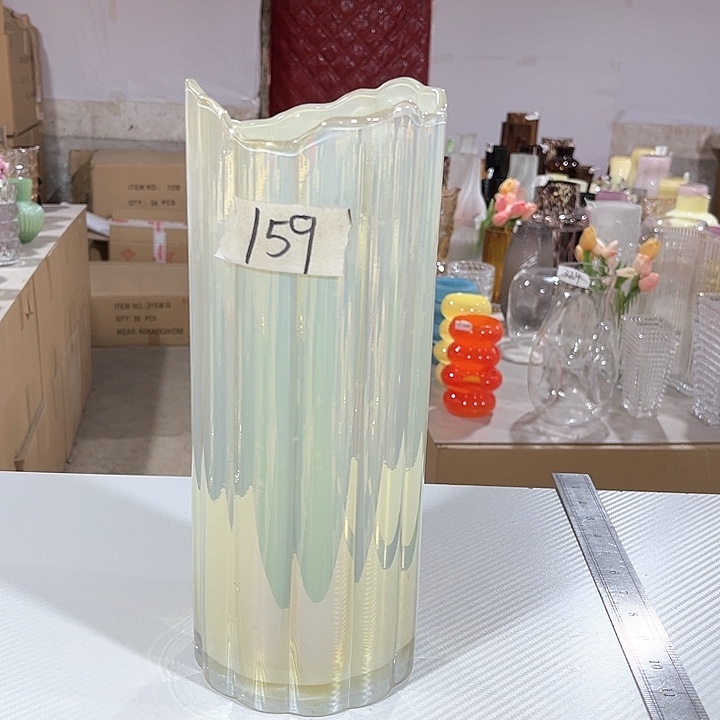 玻璃159高30口12玻璃花瓶嘎嘎好看