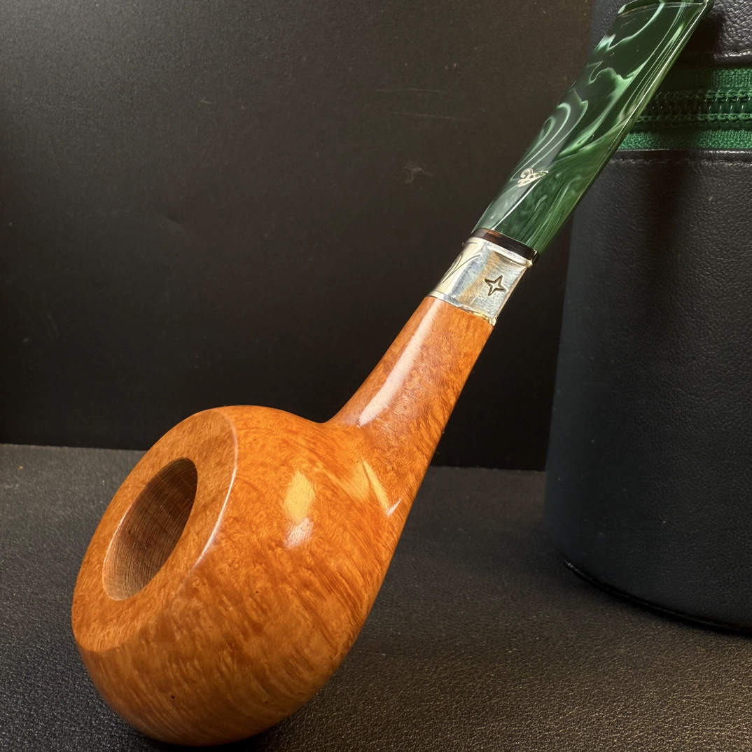 意大利维布拉蒂高端VIP2025手工石楠木烟斗内径20.5 斗深29 长143