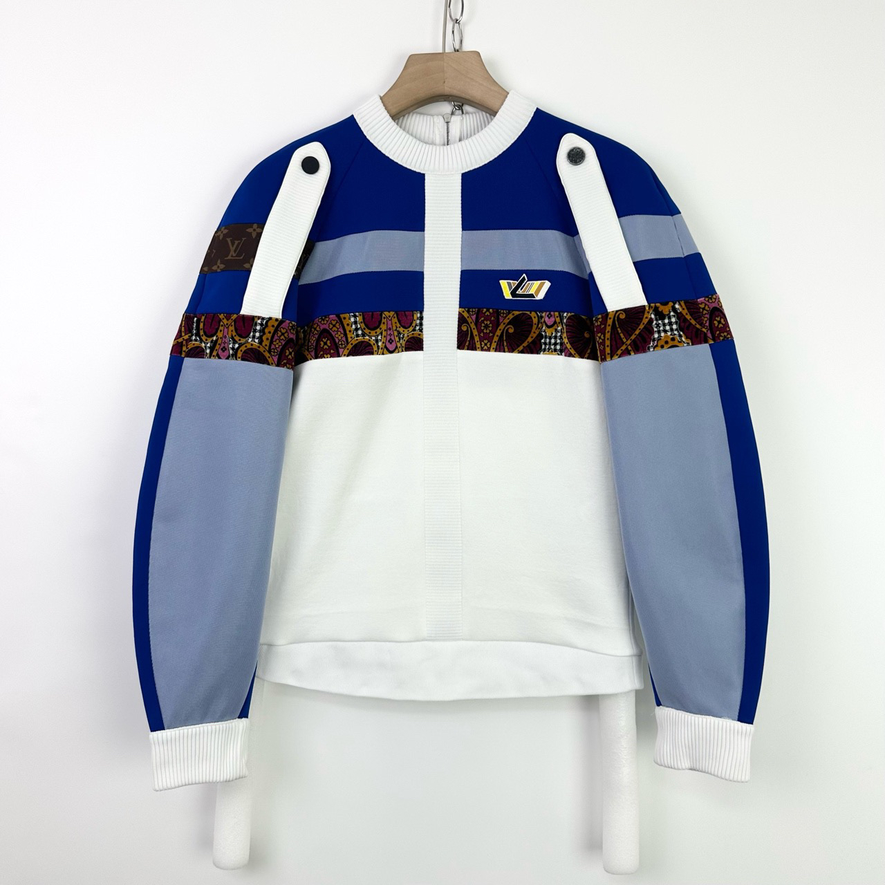 99新 LouisVuitton/路易威登 s码/圆领拉链插肩卫衣/瑕疵/05140