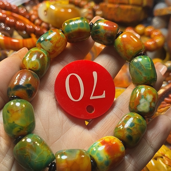 阿***廖玛瑙/玉髓未镶嵌手链