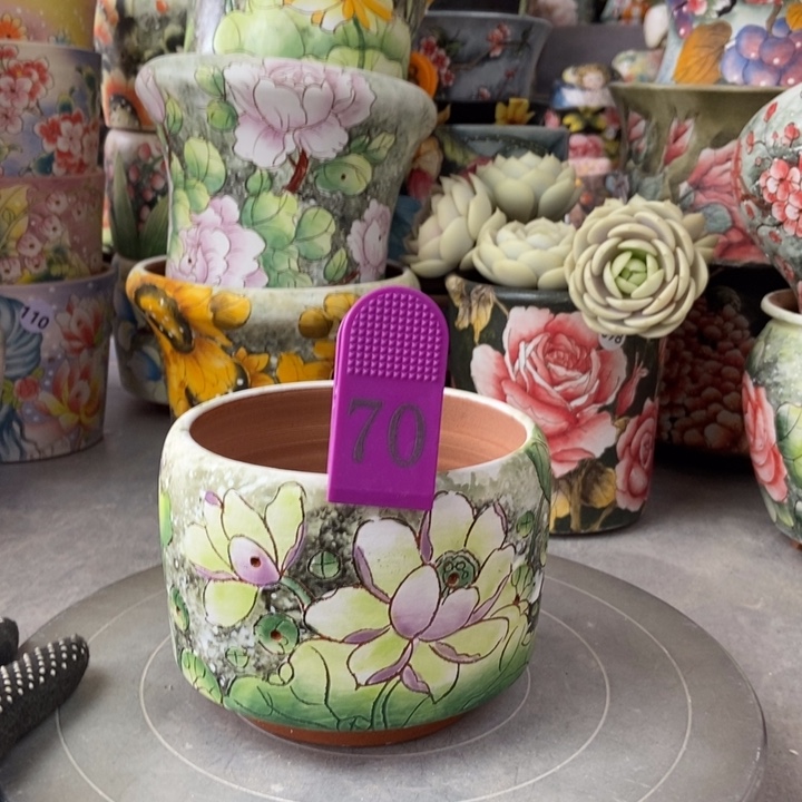 红陶景德镇艺术手绘作品