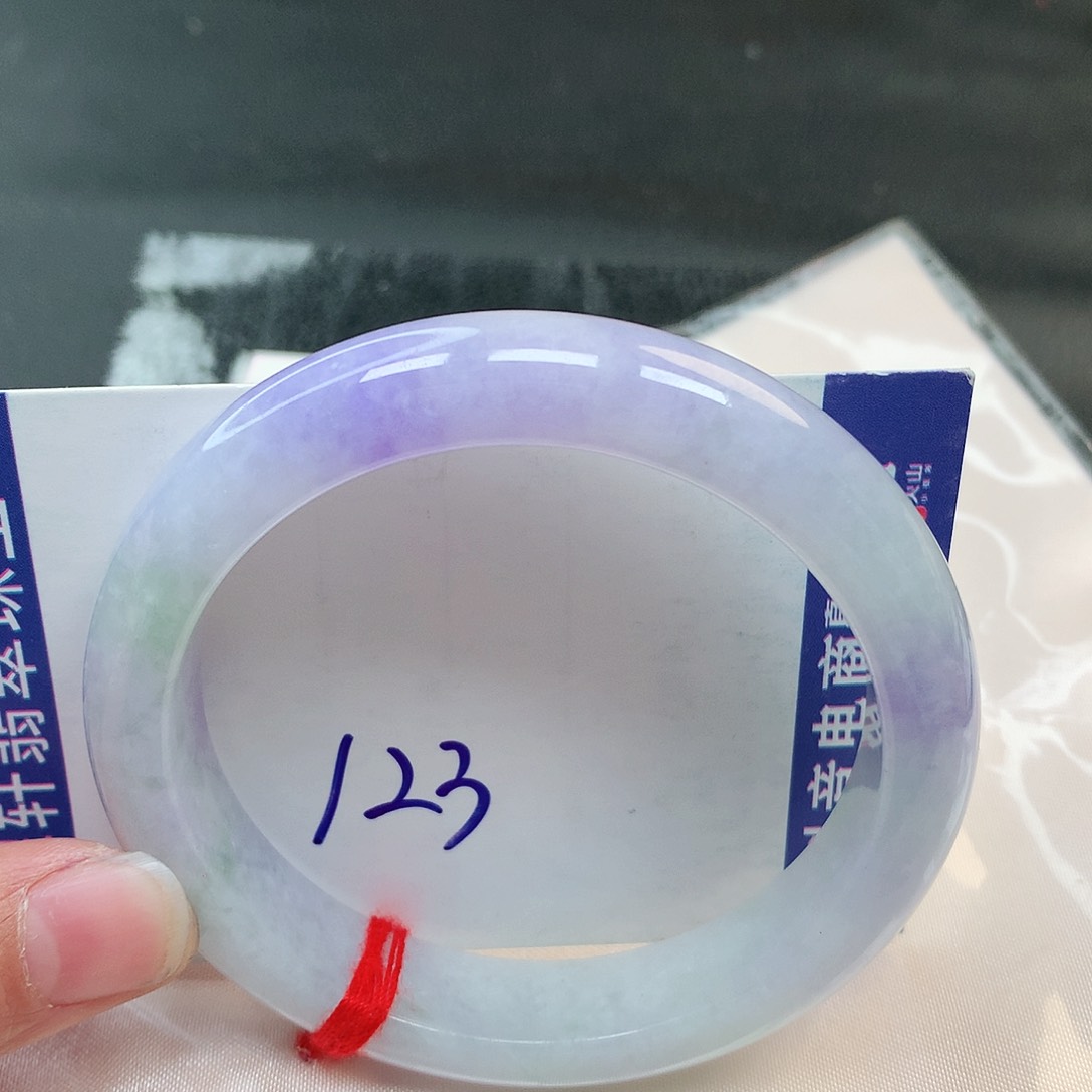 翡翠手镯未镶嵌123号
