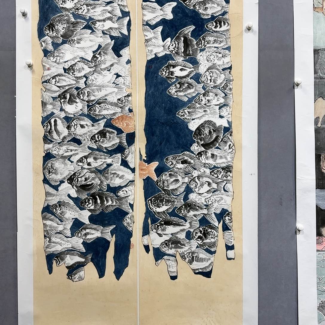 国画国画纯手绘作品请放心去藏