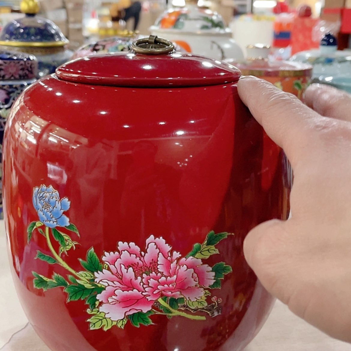 【闪购商品】罐陶瓷茶叶罐密封罐