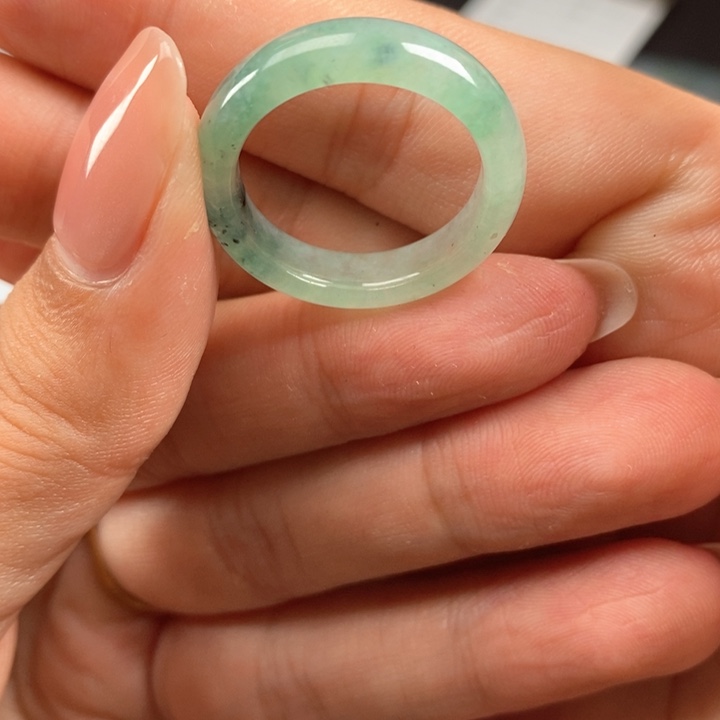 翡翠未镶嵌戒指018