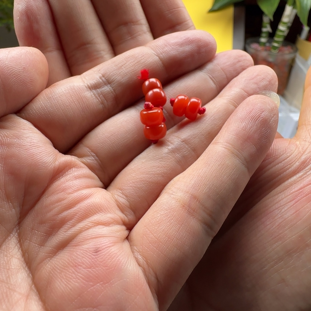 美***-南红玛瑙未镶嵌隔片