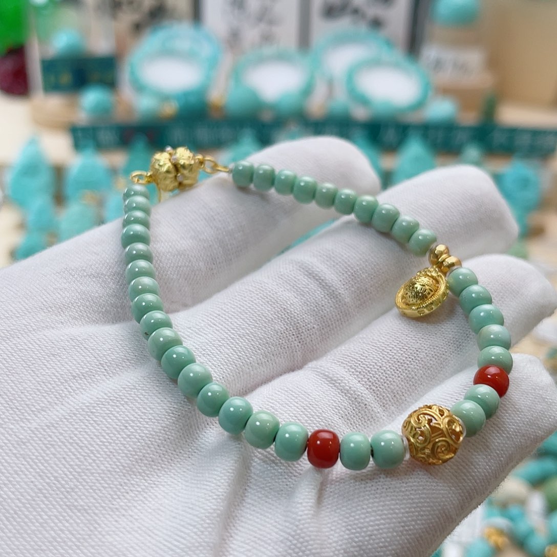 绿松石珠宝奇石未镶嵌