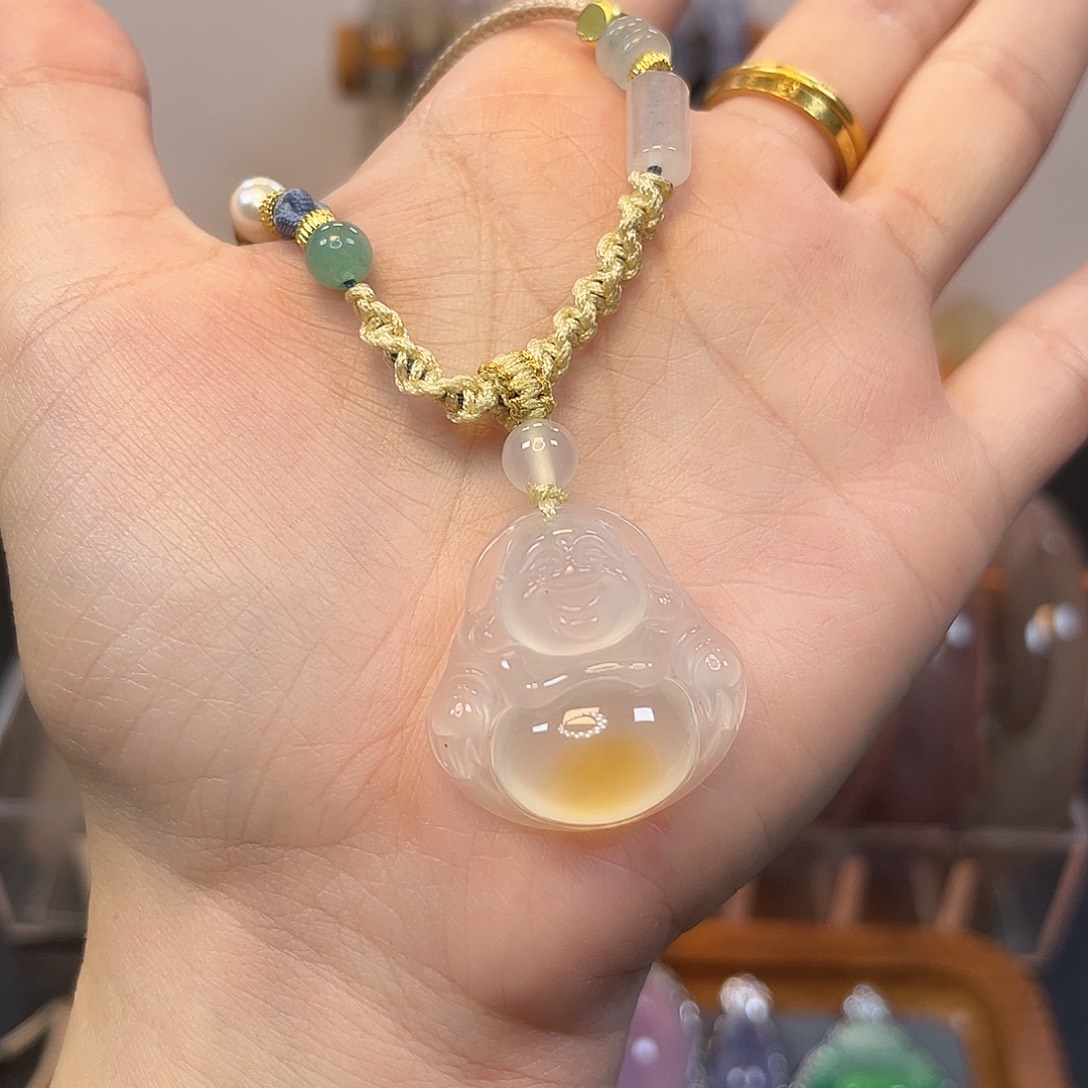 玛瑙/玉髓未镶嵌颈饰