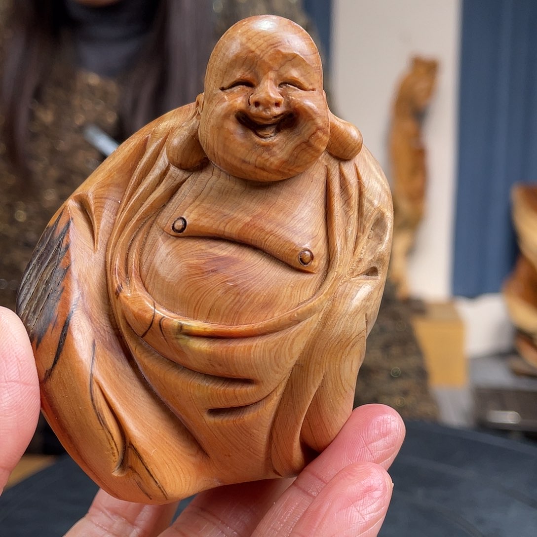 柏木（崖柏）手把件