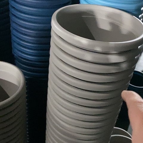 树脂四季3号灰白无托10个微瑕