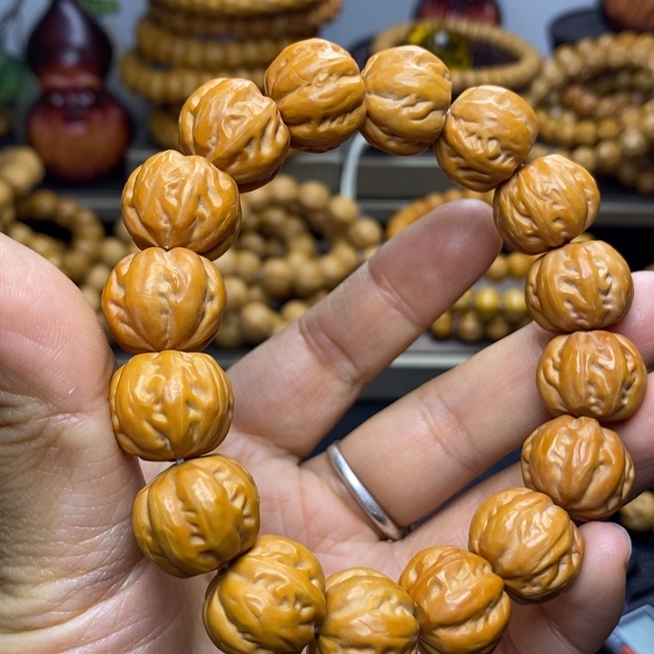 猴头核桃手串猴头猴脑