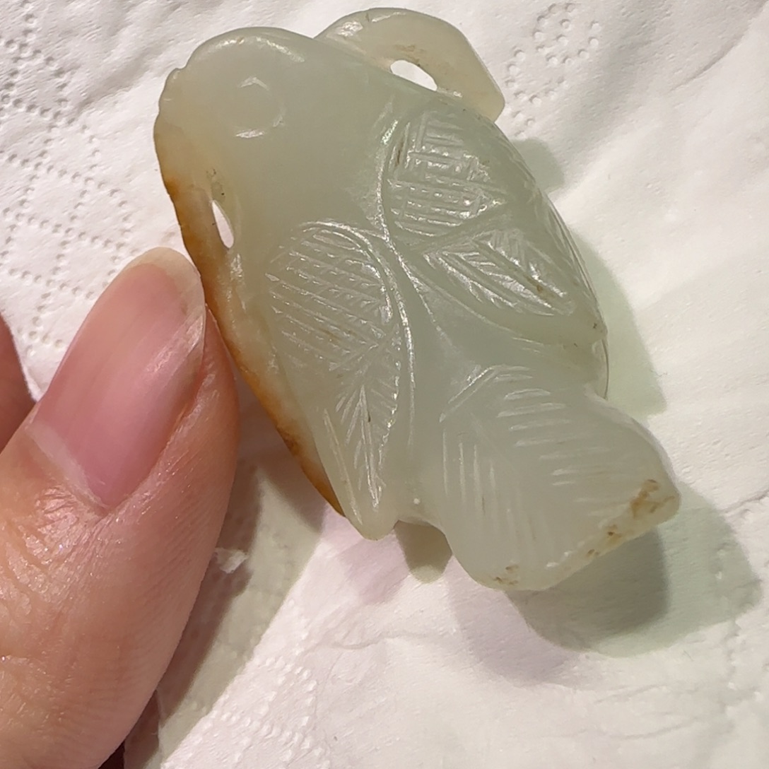 陶***居和田玉未镶嵌颈饰