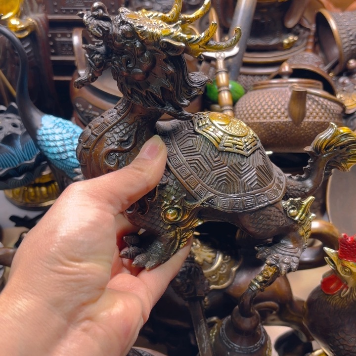 铜器摆件收收藏藏