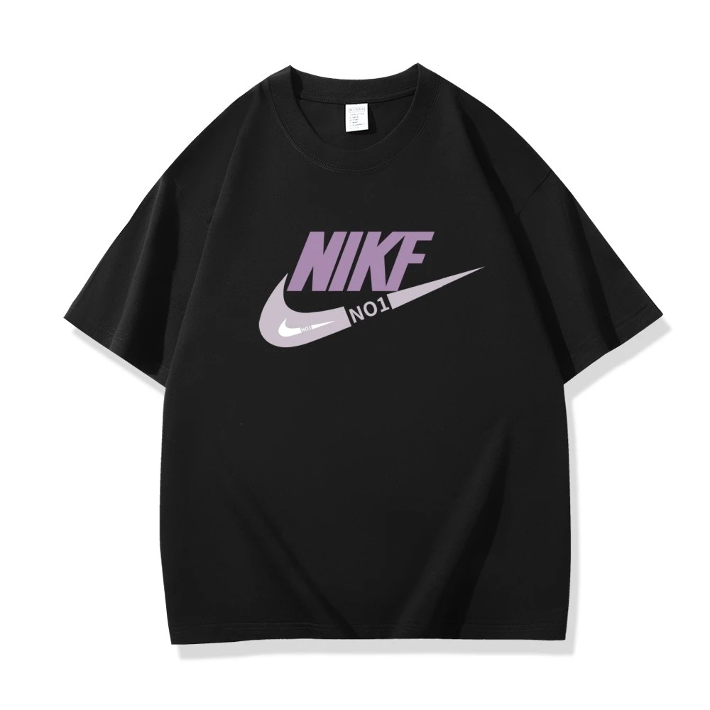 【一折粉丝福利】夏季男女同款百搭时尚潮牌短袖T恤8