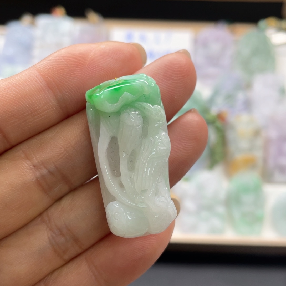 翡翠吊坠(不含链)未镶嵌