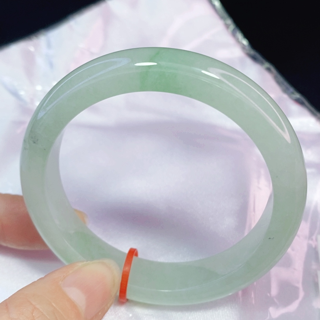 未镶嵌手镯翡翠I****R53.5正圈