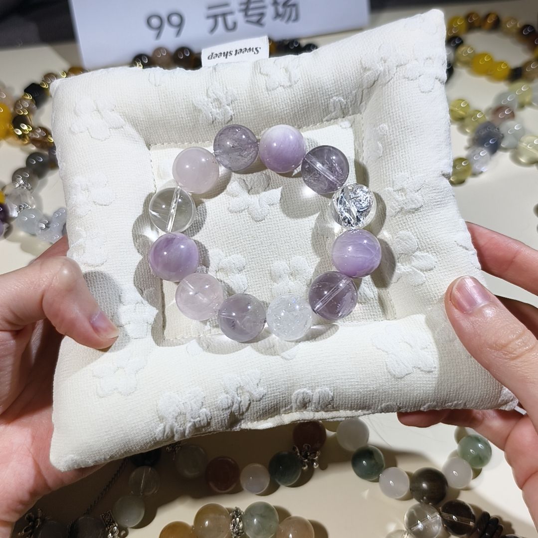 手链未镶嵌水晶默认微瑕  no退no换