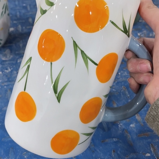 多肉绿植陶瓷花盆9.9包邮，有孔