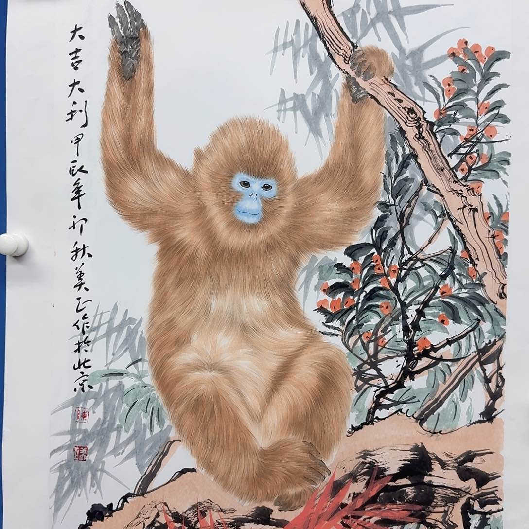 国画多次参加国内外大型展览交流