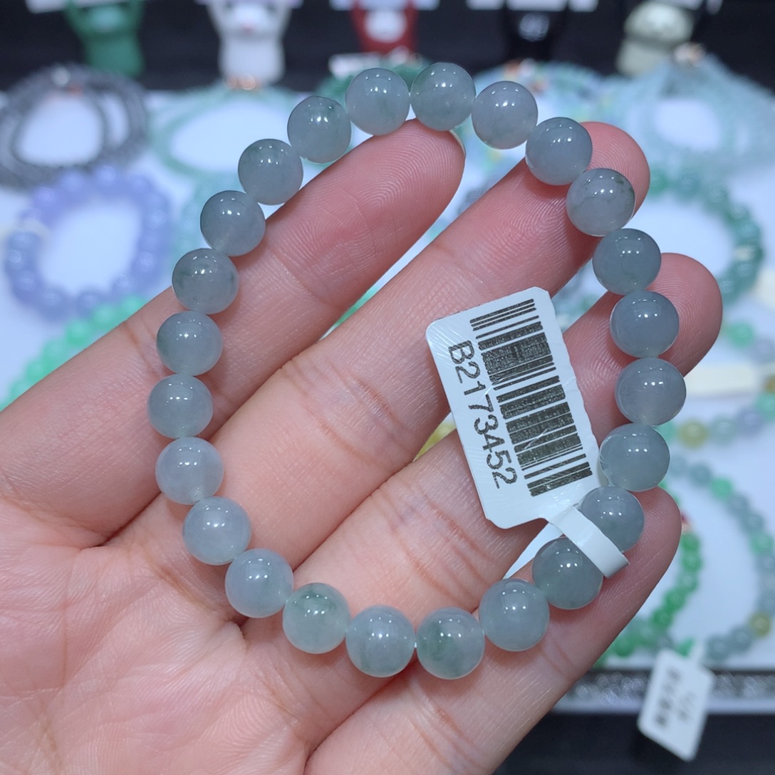 翡翠未镶嵌手串天然