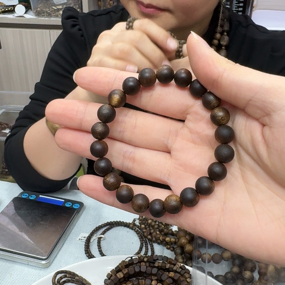 手串沉香紫棋母树单圈 8-8 克多样性发一