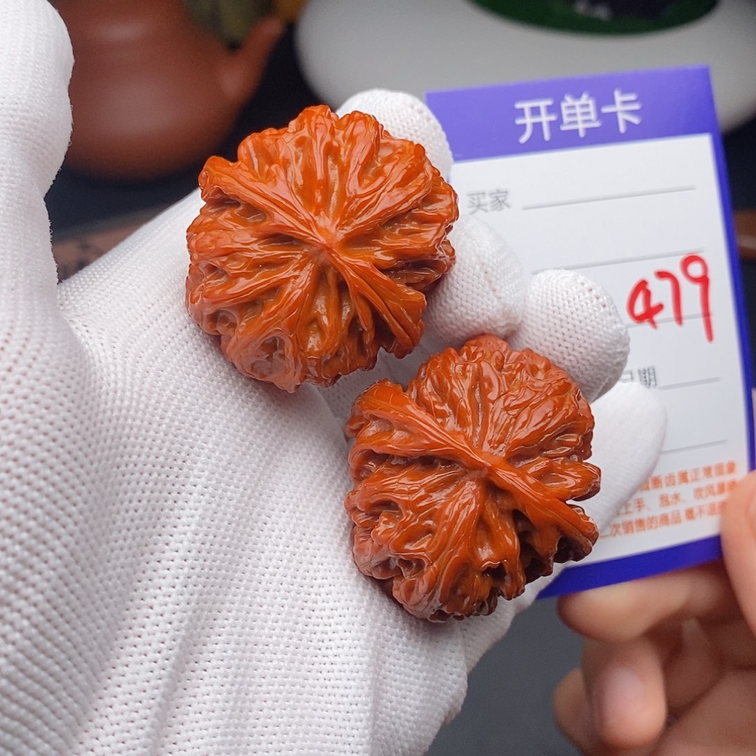 文玩核桃把件38苹果园479