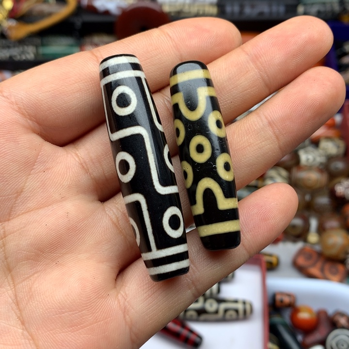 中***坡玛瑙/玉髓未镶嵌吊坠(赠链)