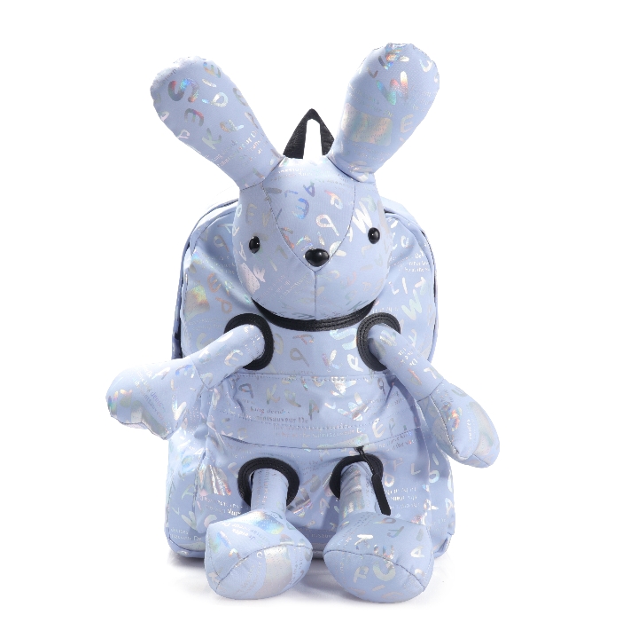 （粉丝专享）新款包包简约女士休闲手提斜跨包LL133-蓝色兔子