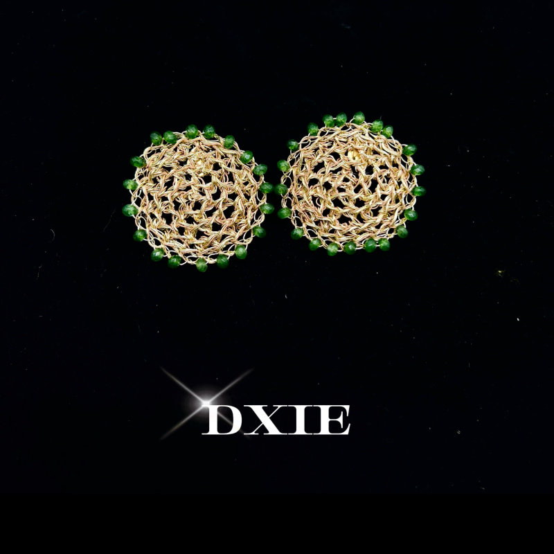 铜合金仿珍珠耳饰 铜合金 树脂 耳饰 BZ 21076