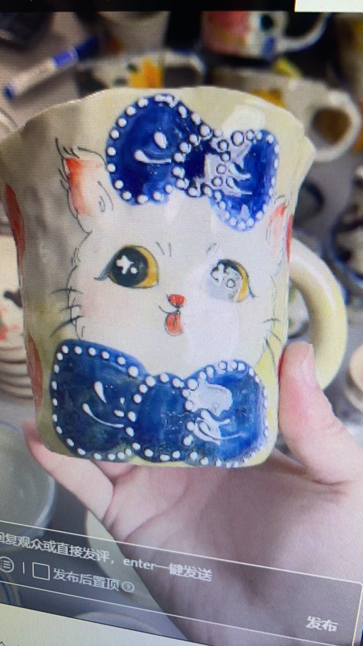 手工手绘高温釉下彩陶瓷