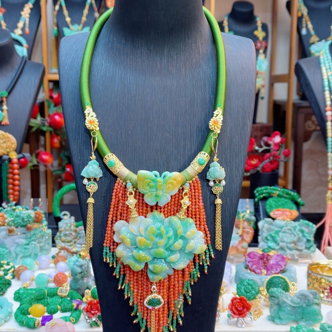 翡翠颈饰合金48小时鉴赏期