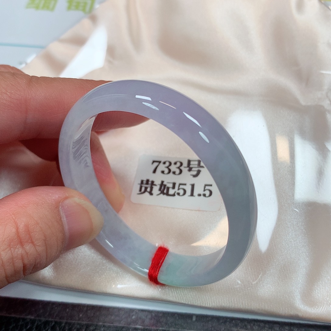 【闪购商品】未镶嵌手镯（贵妃镯）翡翠733号