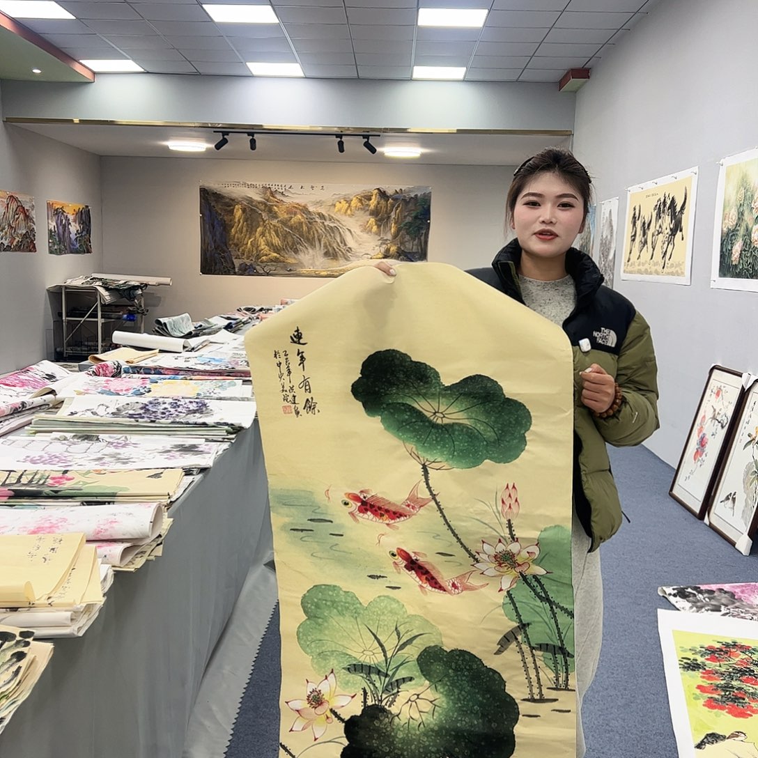 国画国画作品宣纸纯手绘