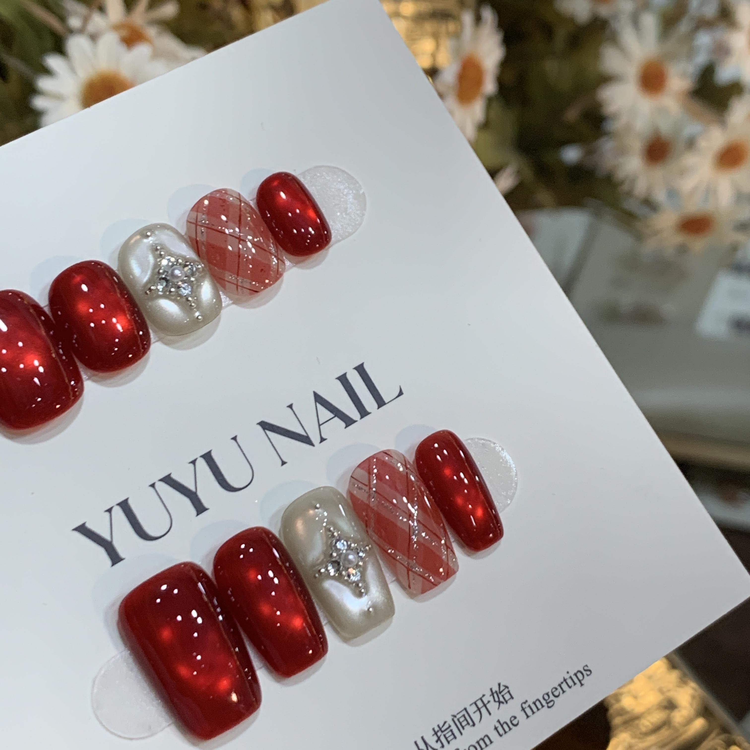 YUYU -【漫舞】 -纯手绘设计师系列-小众设计手工穿戴甲