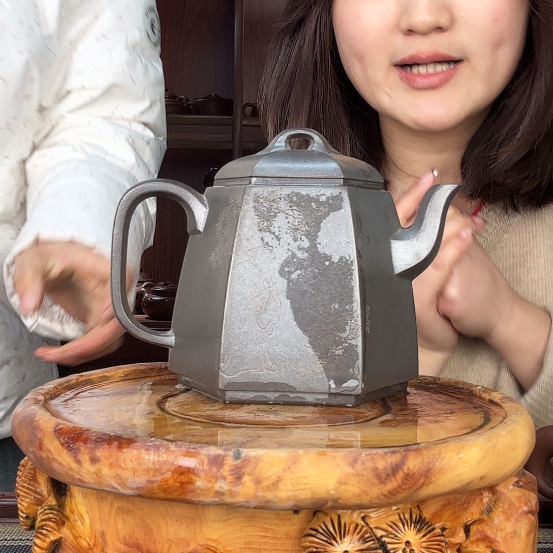 紫砂茶壶一壶李紫砂