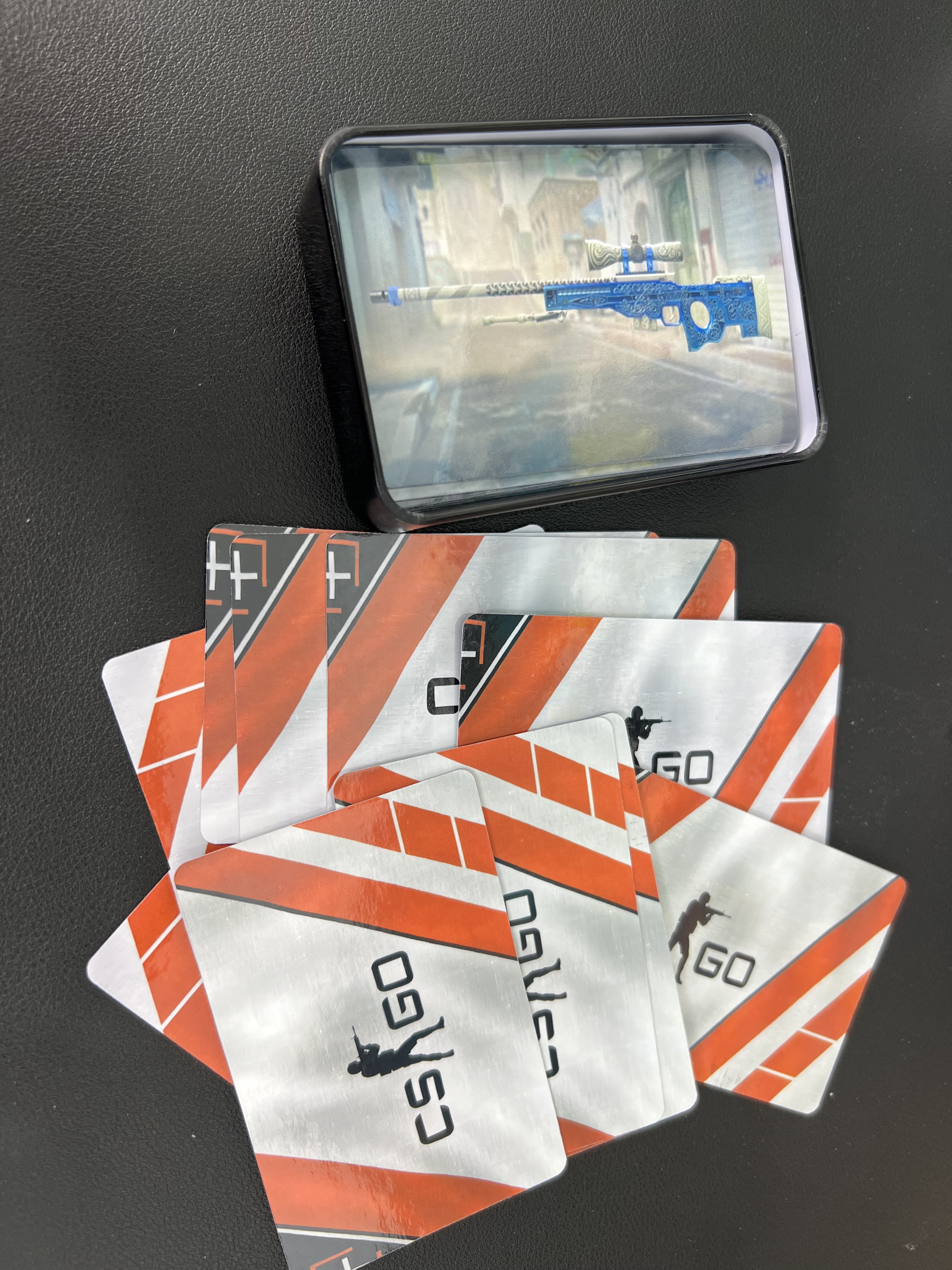 {定制cs拆袋卡片}csgo专属定制卡片个性创意