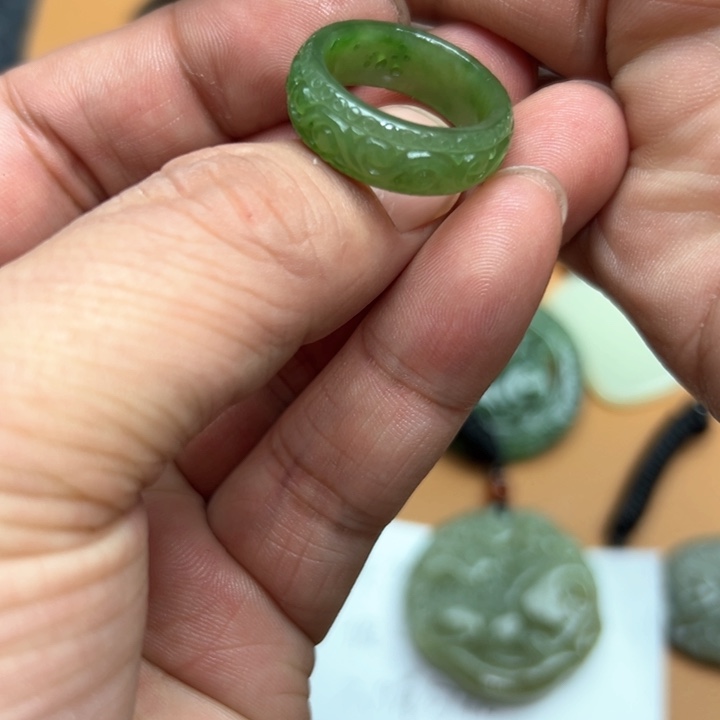 和田玉颈饰未镶嵌用****8