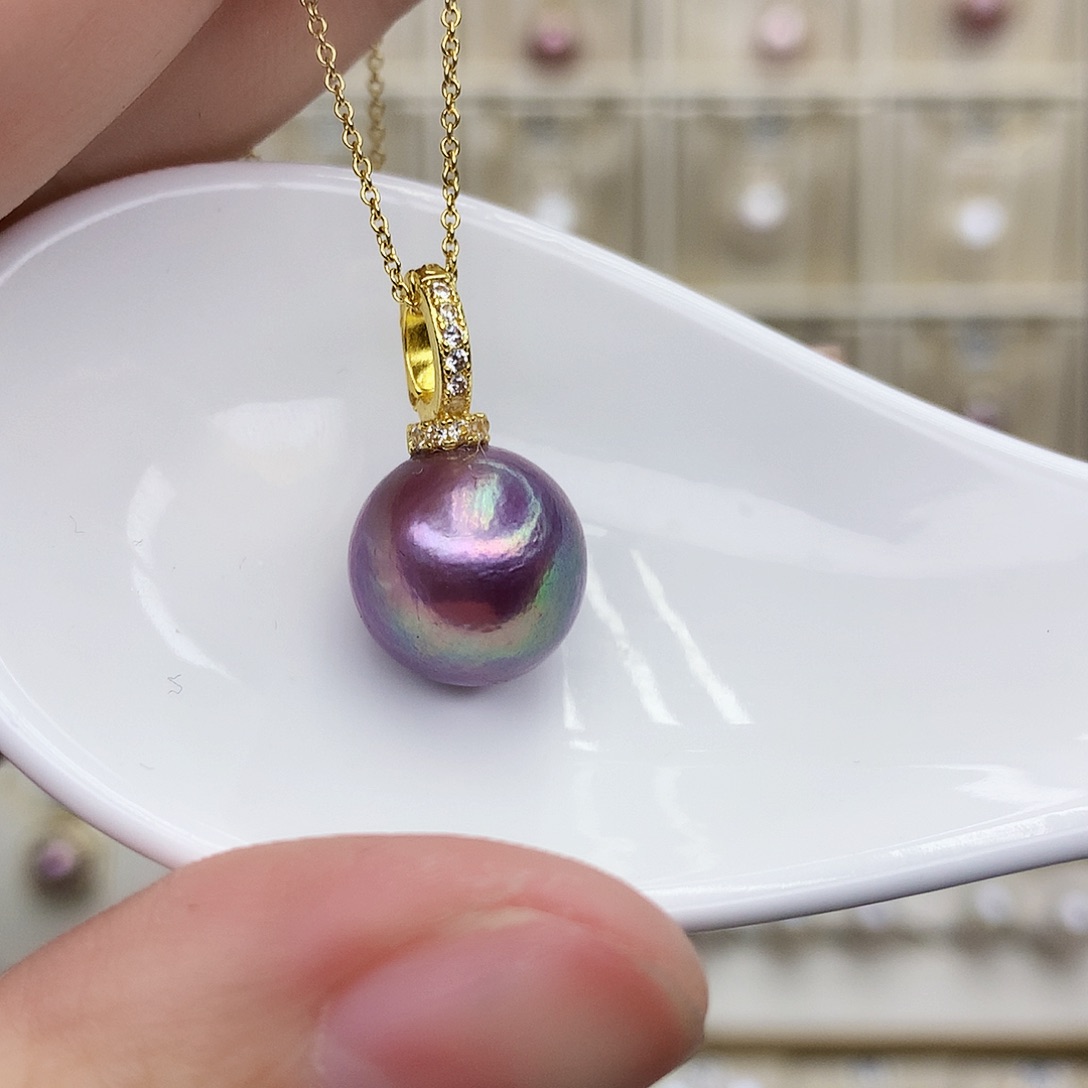 淡水珍珠颈饰合金