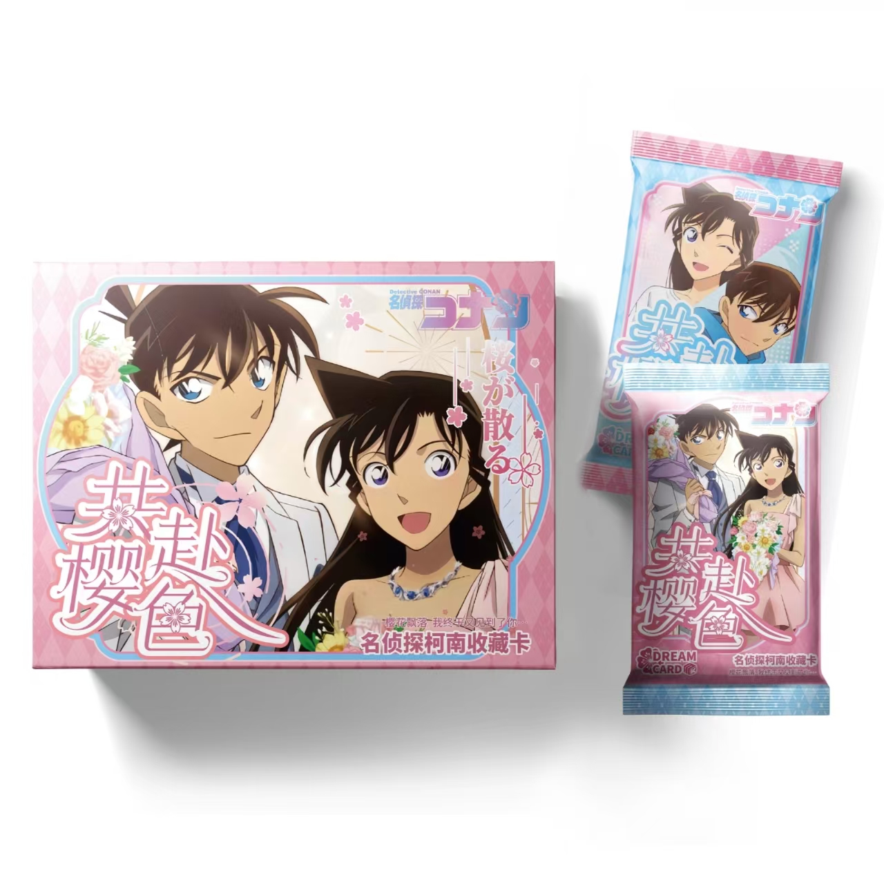 【椰椰cc/o8/大胃王/吃盒/整盒】梦卡 名侦探柯南收藏式卡牌盲盒