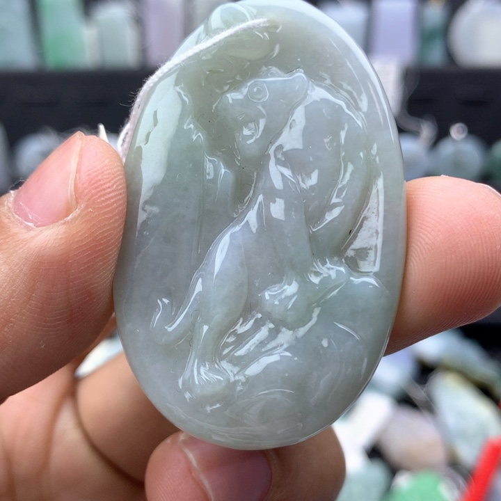 翡翠吊坠(不含链)未镶嵌