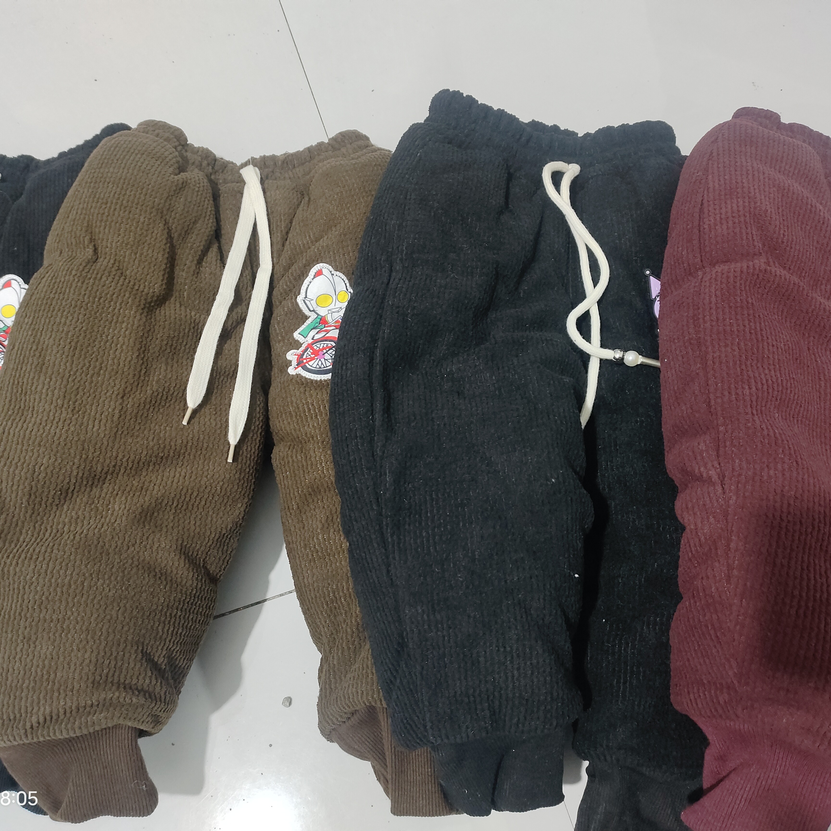 婴幼儿加厚加绒夹棉棉裤【一条过冬】