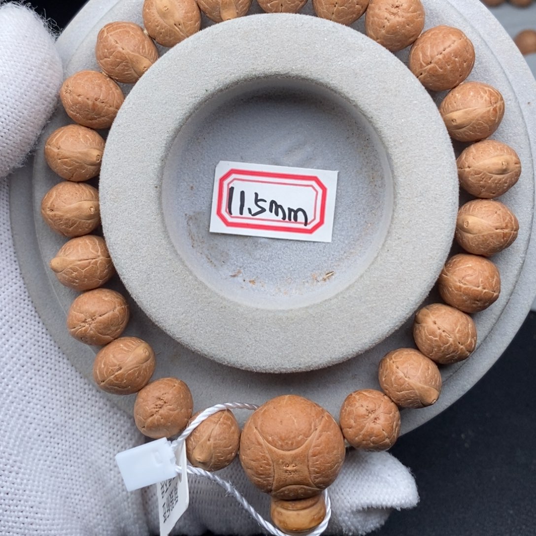 手串凤眼菩提实心飞碟11.5mm