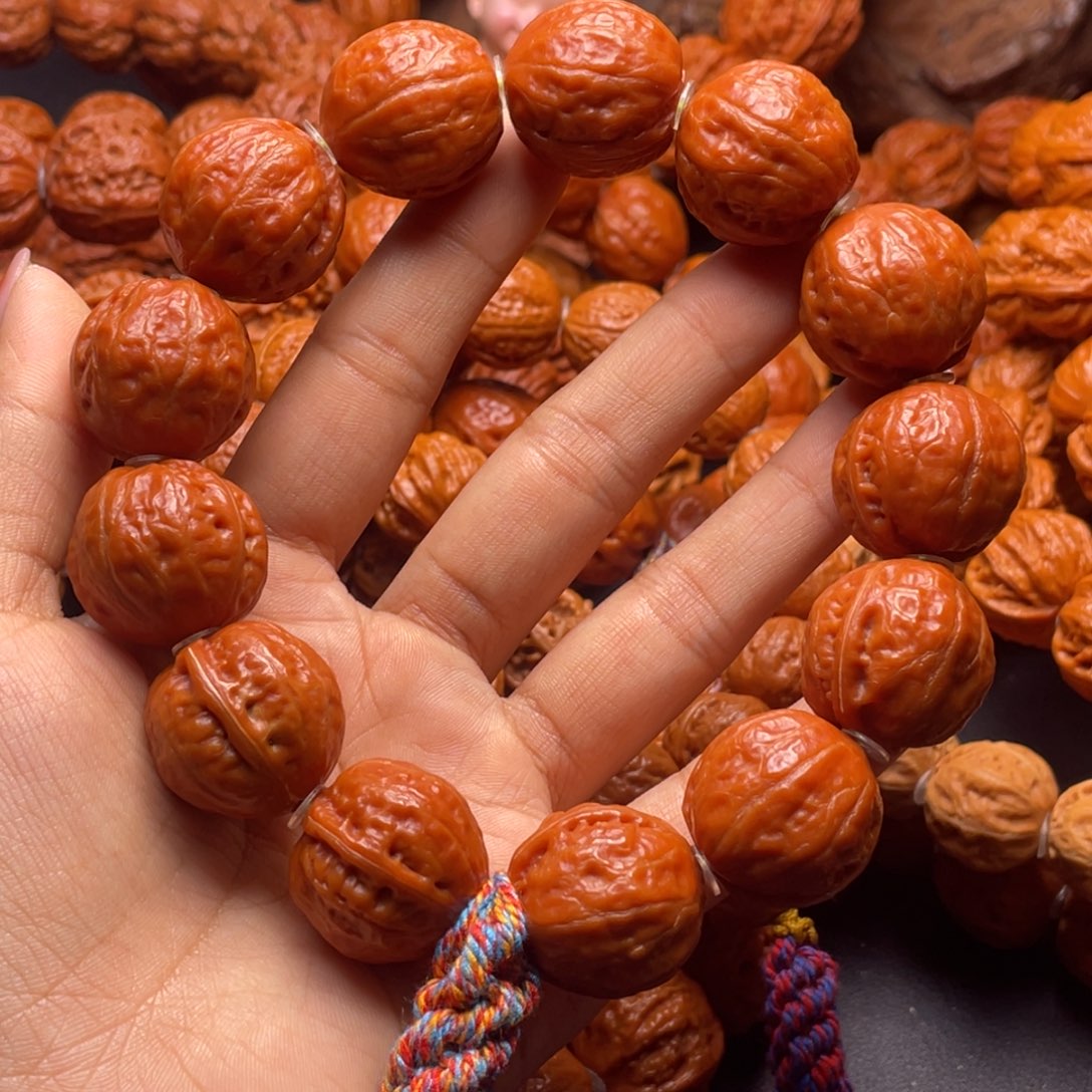 文玩核桃手串欧****r小柿子