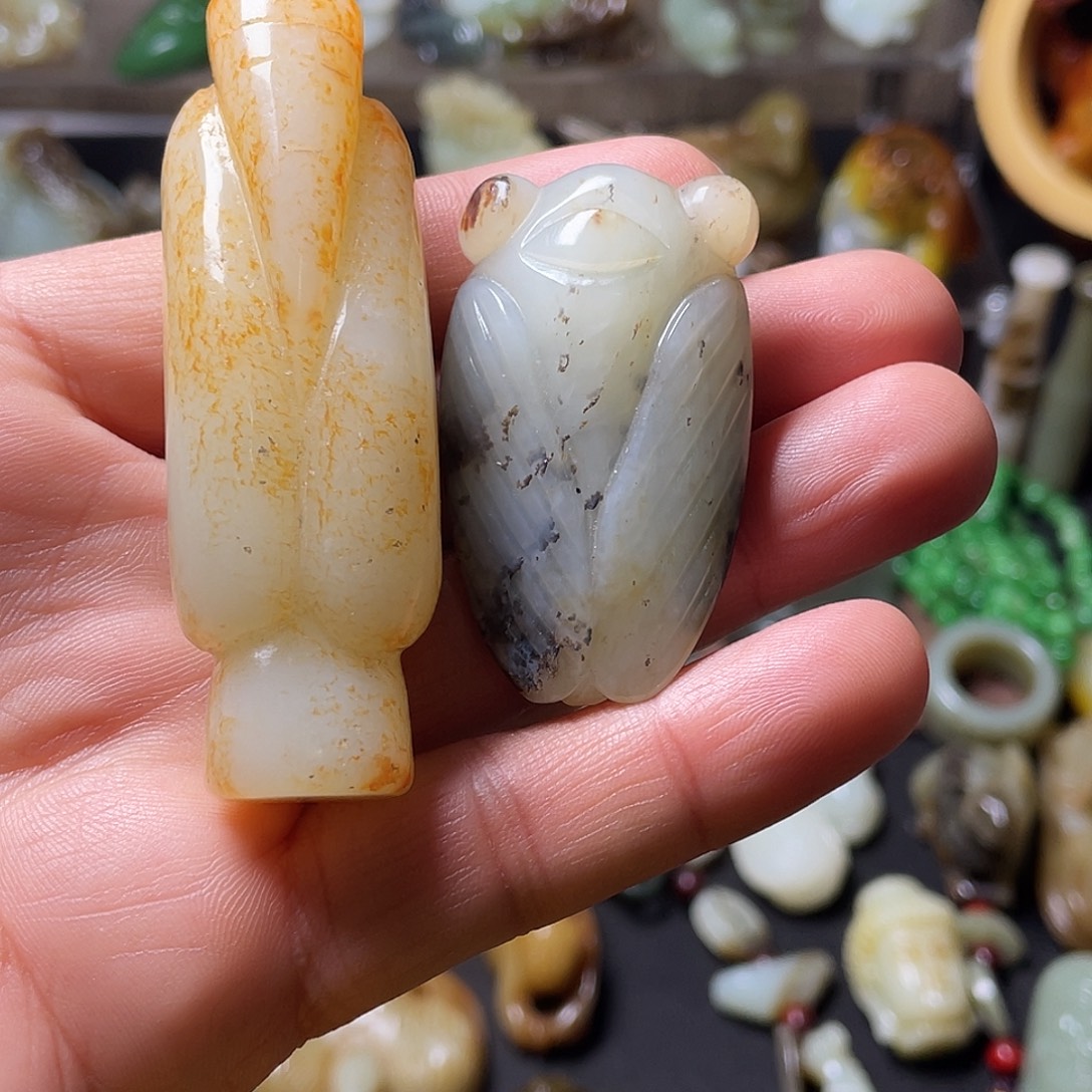 遇***！和田玉（糖玉）未镶嵌颈饰