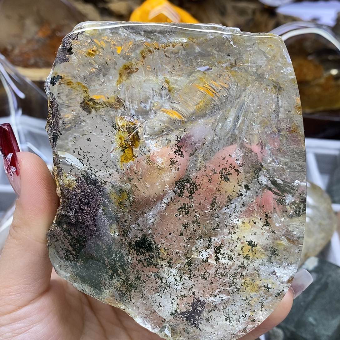 水晶水晶原石未镶嵌