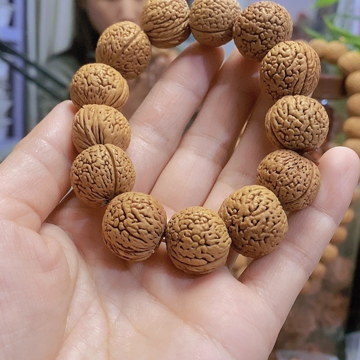 【闪购商品】文玩核桃手串脑纹手串