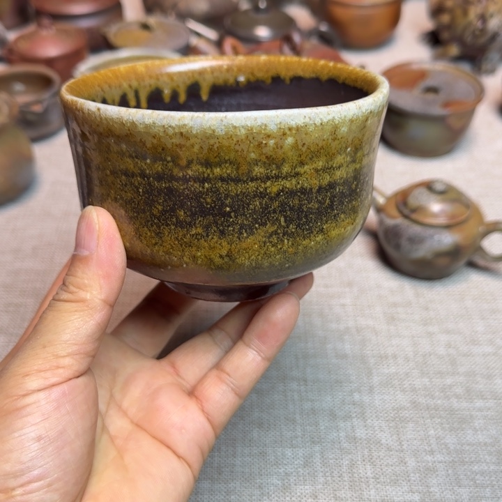 备前烧. 备前烧抹茶碗