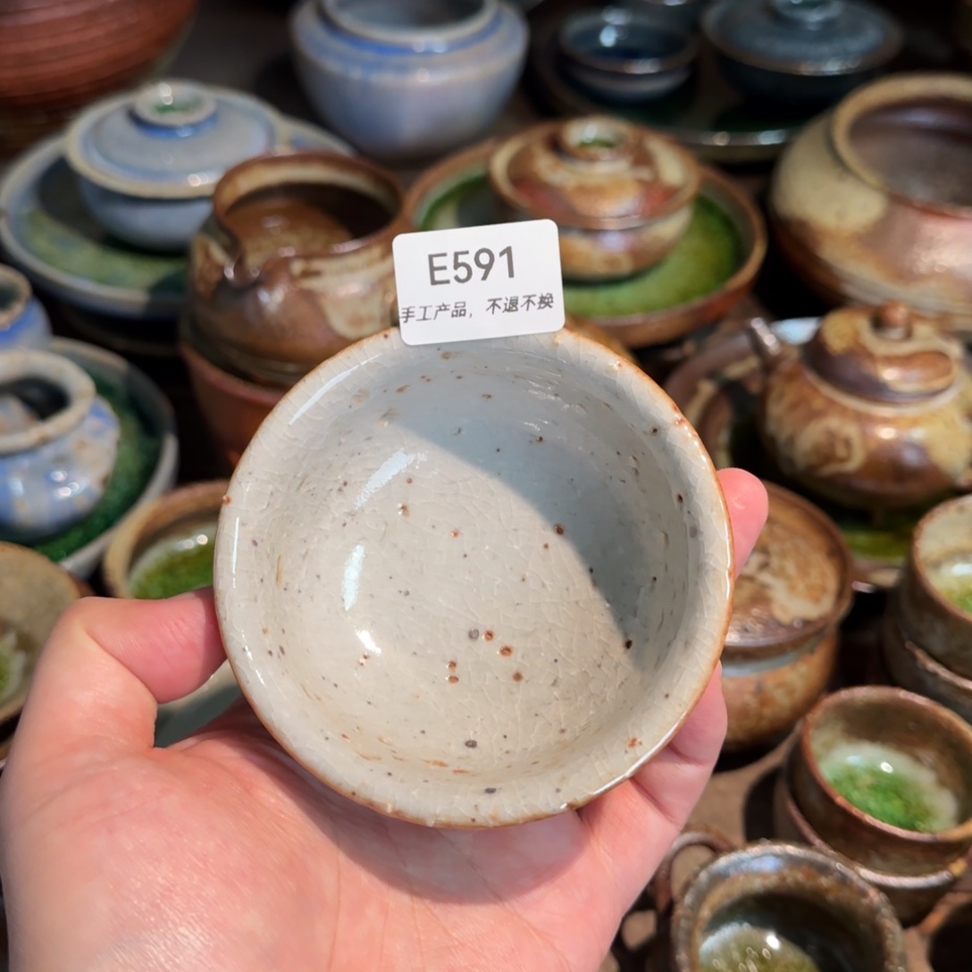 E591破碎感泥料非柴烧跑单禁拍